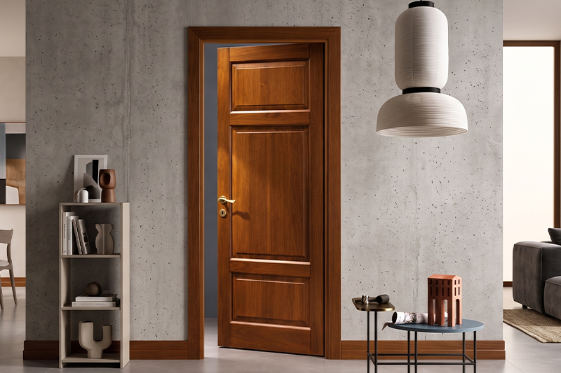 Cửa gỗ tự nhiên SLW_RD01