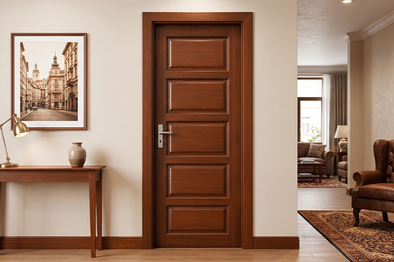 Cửa gỗ tự nhiên SLW_RD03